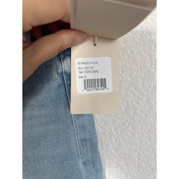 Mother The Rambler Zip Flood in Cherie Cherie 31” - Picture 6 of 10